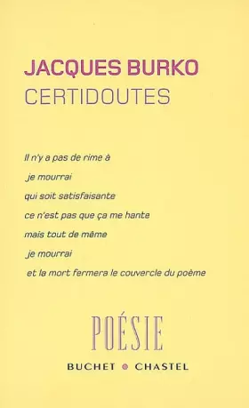 Couverture du produit · Certidoutes