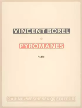 Couverture du produit · Pyromanes