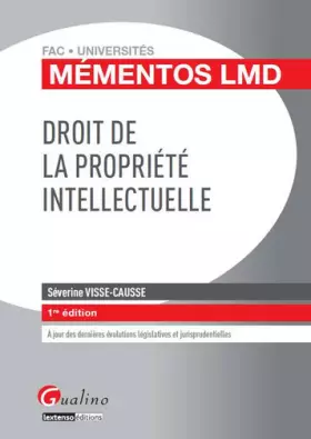 Couverture du produit · Mémentos LMD - Droit de la propriété intellectuelle