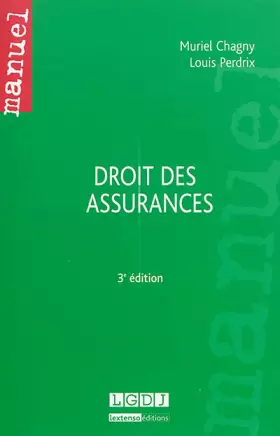 Couverture du produit · Droit des assurances