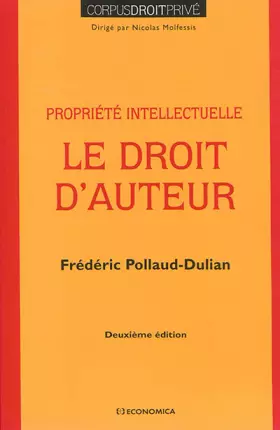 Couverture du produit · Droit d'Auteur, 2e ed. (le)