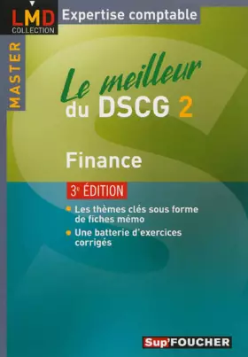 Couverture du produit · Le meilleur du DSCG 2 Finance 3e édition