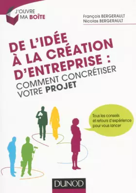 Couverture du produit · De l'idée à la création d'entreprise : comment concrétiser votre projet