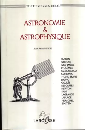 Couverture du produit · Astronomie et astrophysique