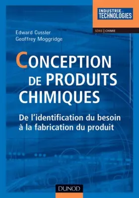 Couverture du produit · Conception de produits chimiques : De l'identification du besoin à la fabrication du produit