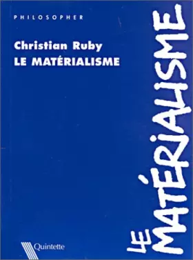 Couverture du produit · Le matérialisme