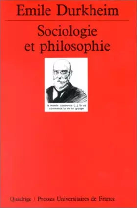 Couverture du produit · Sociologie et Philosophie