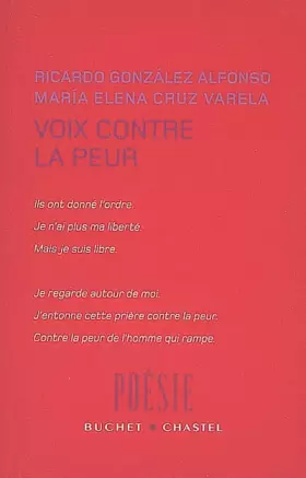 Couverture du produit · Voix contre la peur