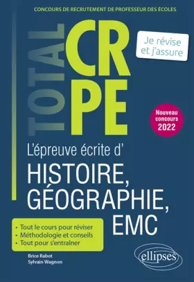 Couverture du produit · L'épreuve écrite d'histoire, géographie, EMC