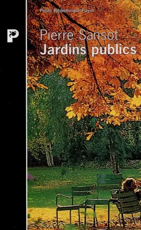 Couverture du produit · Jardins publics