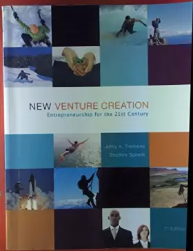 Couverture du produit · New Venture Creation: Entrepreneurship for the 21st Century