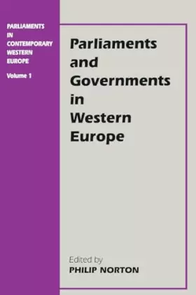 Couverture du produit · Parliaments in Contemporary Western Europe (Library of Legislative Studies)