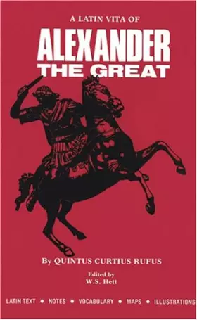 Couverture du produit · A Latin Vita of Alexander the Great