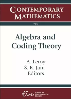 Couverture du produit · Algebra and Coding Theory