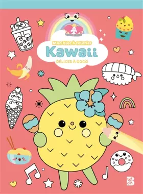 Couverture du produit · Kawaii Bloc à colorier Délices à gogo: Kawaii - Mon bloc à colorier