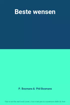 Couverture du produit · Beste wensen