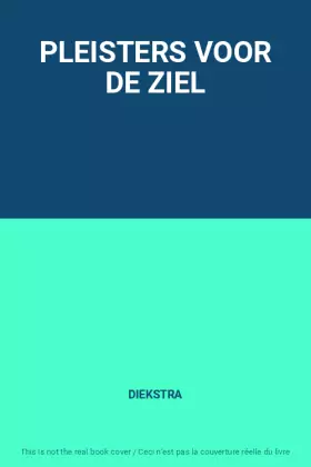 Couverture du produit · PLEISTERS VOOR DE ZIEL