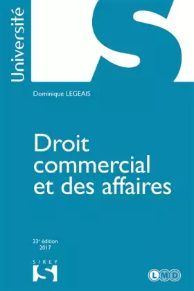 Couverture du produit · Droit commercial et des affaires - 23e éd.