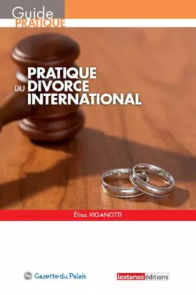 Couverture du produit · Pratique du divorce international