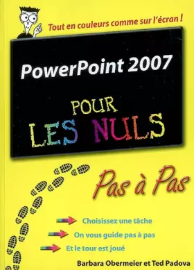 Couverture du produit · PowerPoint 2007 Pas à Pas Pour les Nuls