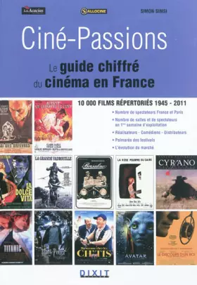 Couverture du produit · Ciné passions: Le guide chiffré du cinéma en France