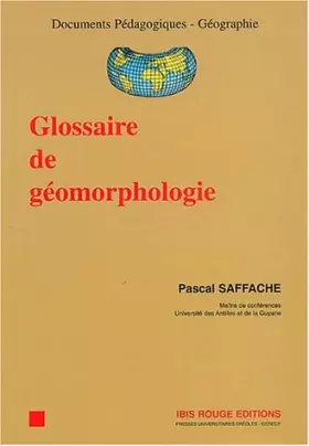 Couverture du produit · Glossaire de géomorphologie