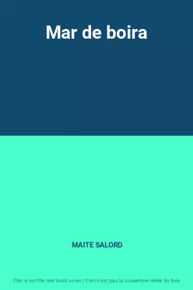 Couverture du produit · Mar de boira