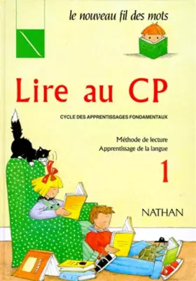 Couverture du produit · Le nouveau fil des mots, livre 1, élève