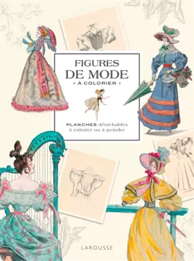 Couverture du produit · Figures de mode à colorier