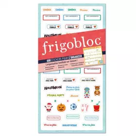 Couverture du produit · FRIGOBLOC - 600 STICKERS POUR S'ORGANISER: L'organisation familiale sur mesure