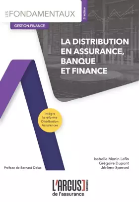 Couverture du produit · La distribution en assurance, banque et finance