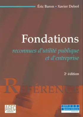 Couverture du produit · Fondations reconnues d'utilité publique (RUP)