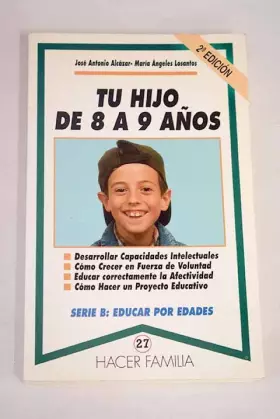 Couverture du produit · Tu hijo de 8 a 9 años (Hacer Familia)