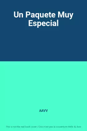 Couverture du produit · Un Paquete Muy Especial