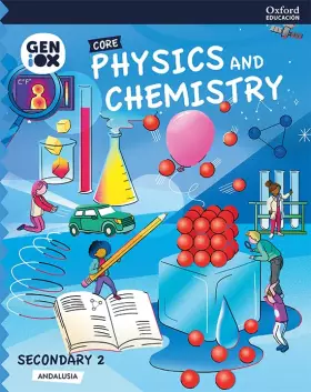 Couverture du produit · Physics & Chemistry 2.º ESO. GENiOX Core Book (Andalusia)