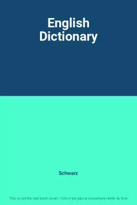Couverture du produit · English Dictionary