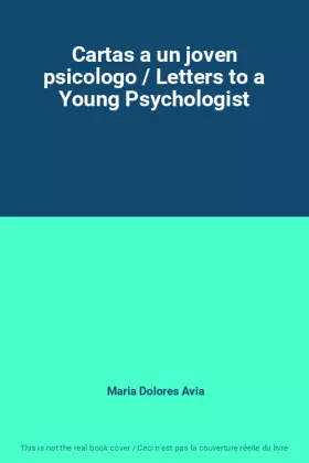 Couverture du produit · Cartas a un joven psicologo / Letters to a Young Psychologist
