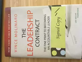 Couverture du produit · The Leadership Contract: The Fine Print to Becoming an Accountable Leader