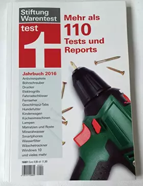 Couverture du produit · test Jahrbuch 2016: Mehr als 110 Tests und Reports: Mehr als 120 Tests und Reports