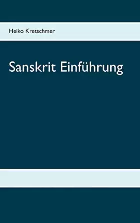 Couverture du produit · Sanskrit Einführung