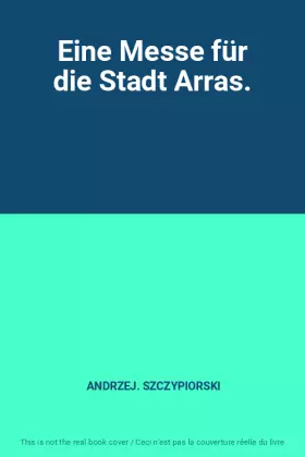 Couverture du produit · Eine Messe für die Stadt Arras.