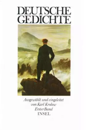 Couverture du produit · Deutsche Gedichte, erster Band