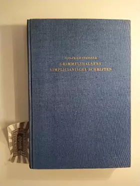 Couverture du produit · Grimmelshausens Simplicianische Schriften