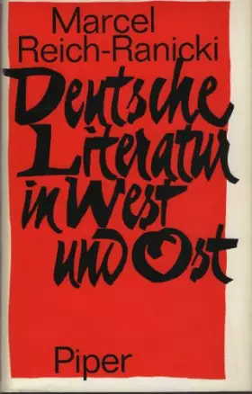 Couverture du produit · Deutsche Literatur in West Und Ost Prosa Seit 1945