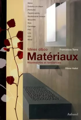 Couverture du produit · Matériaux : Nouveautés et tendances