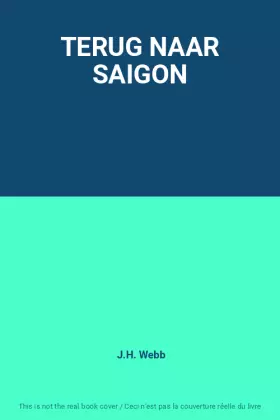 Couverture du produit · TERUG NAAR SAIGON