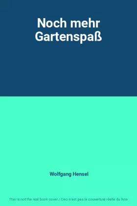 Couverture du produit · Noch mehr Gartenspaß