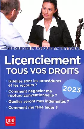 Couverture du produit · Licenciement, tous vos droits 2023