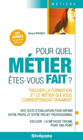 Couverture du produit · Pour quel métier êtes-vous fait ?
