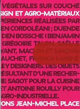 Couverture du produit · Design et agro-matériaux
